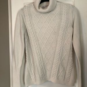 Cream sweater